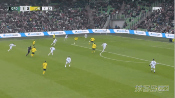 12'西尔胡斯破门! 格罗宁根 1- 1福图纳