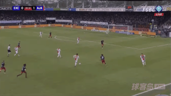 40'戈茨破门! SBV精英 0- 2阿贾克斯