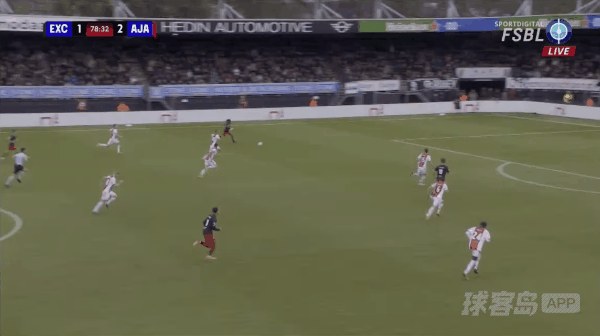 79'扎格尔破门! SBV精英 2- 2阿贾克斯