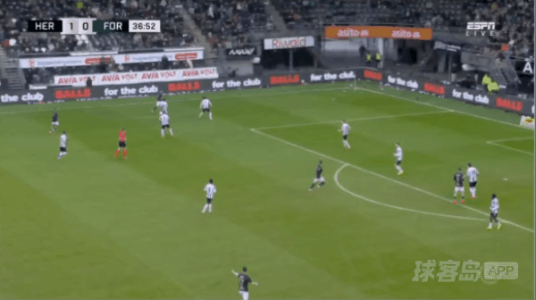 37'西尔胡斯破门! 赫拉克勒斯 1- 1福图纳