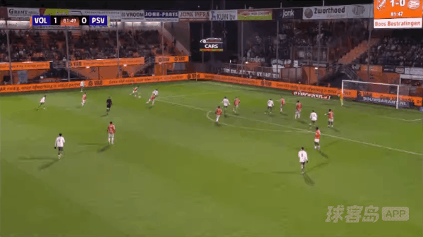 82'曼破门! 福伦丹 1- 1埃因霍温