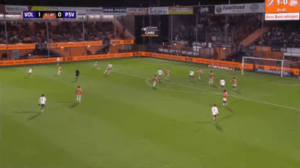 82'曼破门! 福伦丹 1- 1埃因霍温