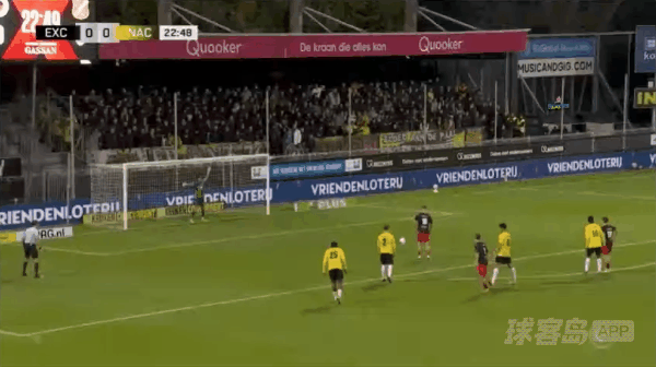 23'诺约克斯点球破门! SBV精英 1- 0布雷达