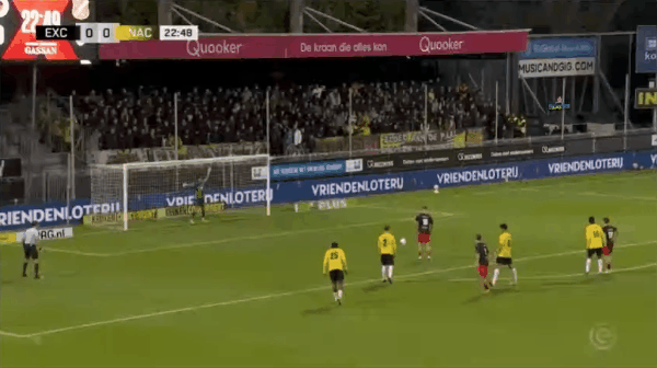 23'诺约克斯点球破门! SBV精英 1- 0布雷达