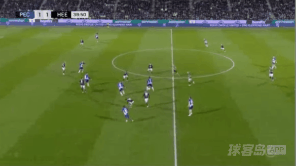 40'肖蒂尔破门! 兹沃勒 2- 1海伦芬