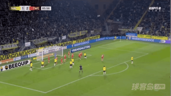 87'索马诺破门! 布雷达 2- 2特温特