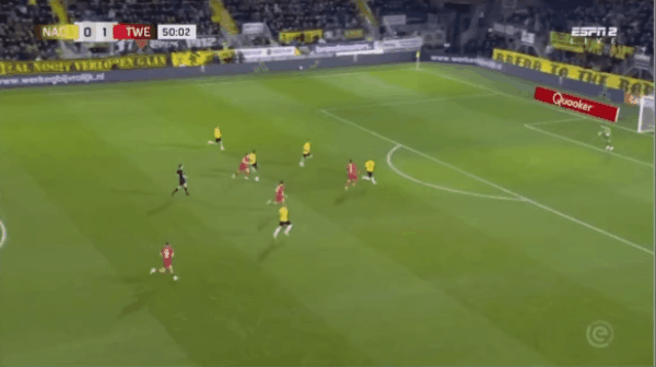 51'范沃尔夫斯温克尔破门! 布雷达 0- 2特温特