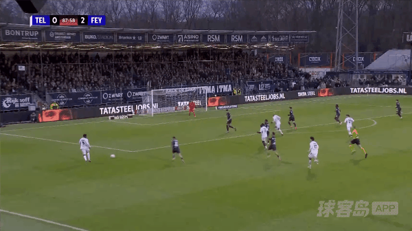 89'泰詹破门! 特尔斯达 1- 2费耶诺德