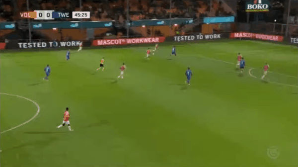 46'罗兹破门! 福伦丹 0- 1特温特