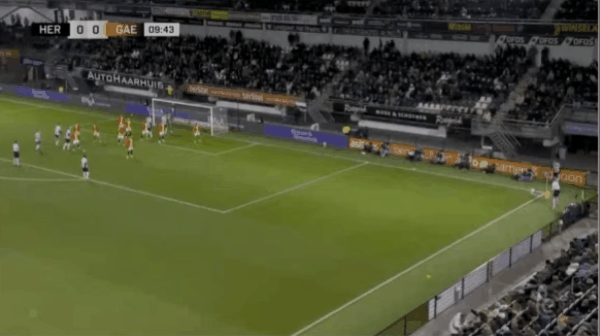 10'米拉尼破门! 赫拉克勒斯 1- 0前进之鹰