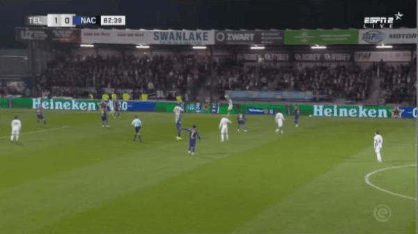 83'范德坎普破门! 特尔斯达 2- 0布雷达