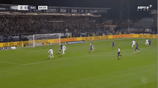85'布劳威尔破门! 特尔斯达 3- 0布雷达
