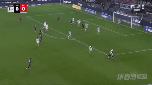 80'堂安律破门! 法兰克福 1- 0美因茨