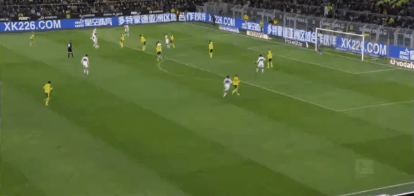 47'昂达夫破门! 多特蒙德 2- 1斯图加特