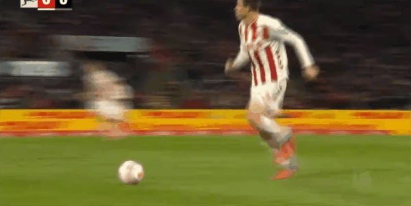 4'卡明斯基破门! 科隆 1- 0法兰克福