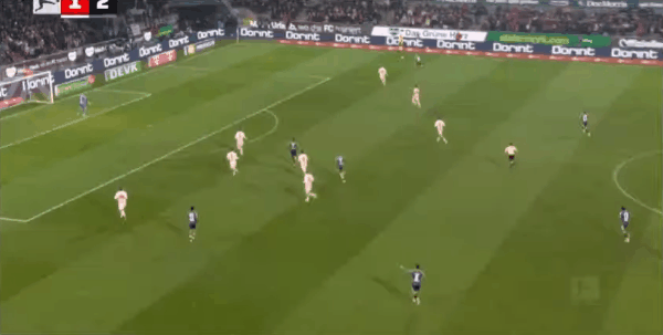 59'伯克特破门! 科隆 1- 3法兰克福