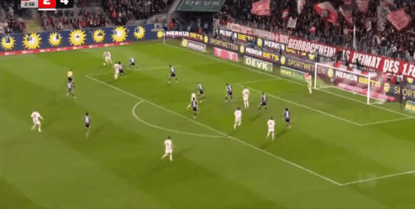 94'瓦尔德施密特破门! 科隆 3- 4法兰克福