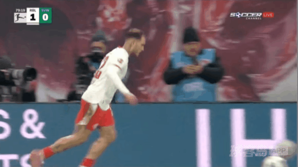 80'施拉格破门! 莱比锡 2- 0不莱梅