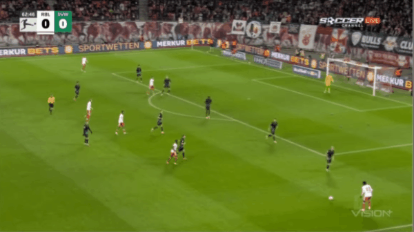 63'韦德拉奥果破门! 莱比锡 1- 0不莱梅