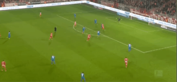 43'赫迪拉破门! 柏林联合 1- 0海登海姆