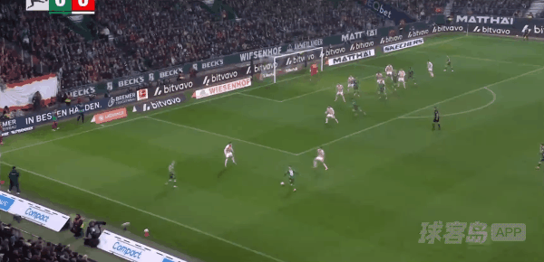 22'芬德破门! 不莱梅 1- 0科隆