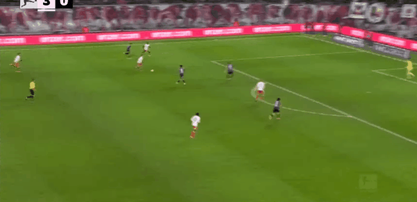 55'Y.迪奥曼德破门! 莱比锡 4- 0法兰克福