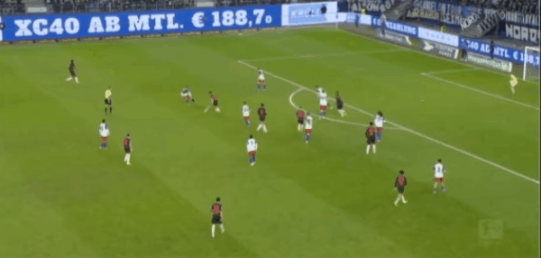 73'科法内破门! 汉堡 0- 1勒沃库森