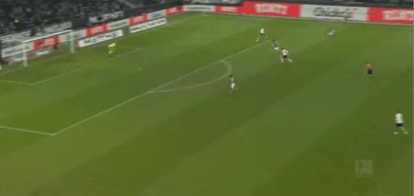 61'塔巴科维奇破门! 不莱梅 0- 1门兴