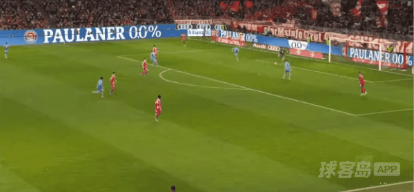 35'克拉马里奇破门! 拜仁 1- 1霍芬海姆