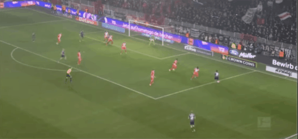83'布朗破门! 柏林联合 0- 1法兰克福