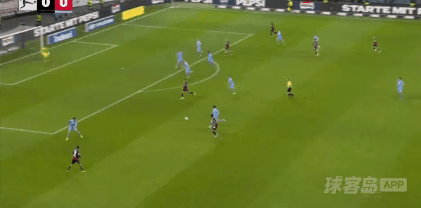 64'查比破门! 法兰克福 1- 0弗赖堡