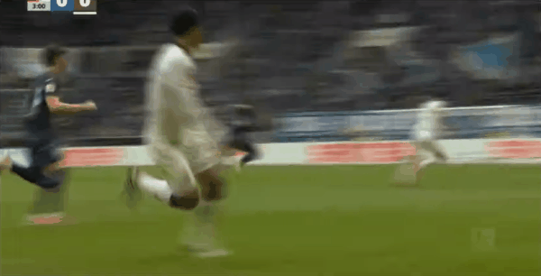 49'拉杰破门! 霍芬海姆 0- 1圣保利