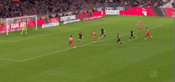 46'莱默破门! 拜仁 2- 0门兴