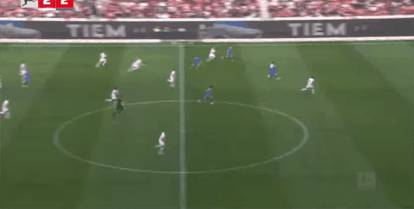 52'泰里耶破门! 弗赖堡 2- 3勒沃库森