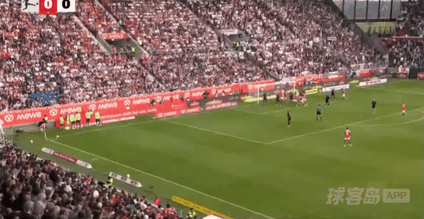 39'李在城破门! 美因茨 1- 0斯图加特
