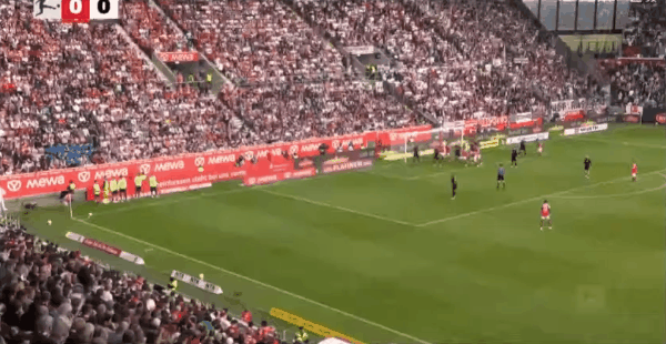 39'李在城破门! 美因茨 1- 0斯图加特