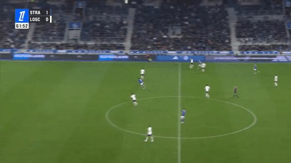 62'艾美加破门! 斯特拉斯堡 2- 0里尔
