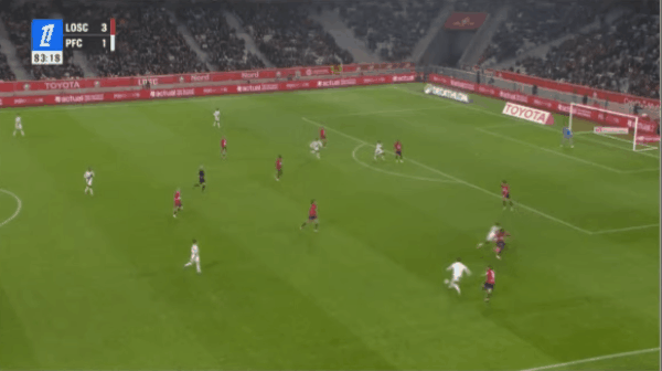 84'杜塞特破门! 里尔 3- 2巴黎FC