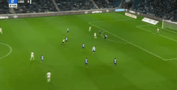 88'伊格曼破门! 勒阿弗尔 0- 1里尔