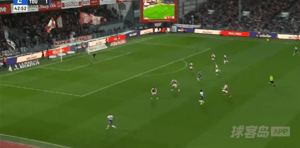 43'波胡破门! 布雷斯特 0- 2图卢兹