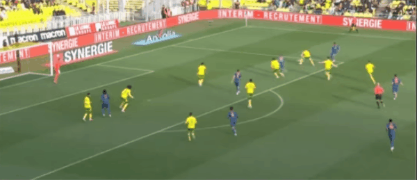 40'迪奥普破门! 南特 0- 3尼斯