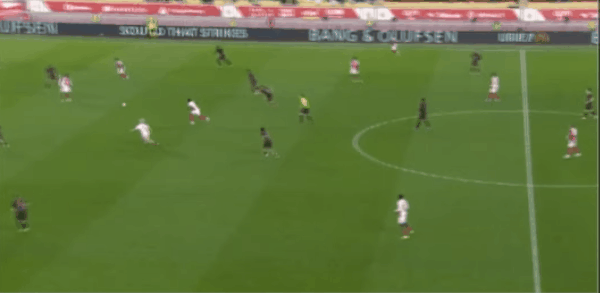 33'法蒂破门! 摩纳哥 1- 0雷恩