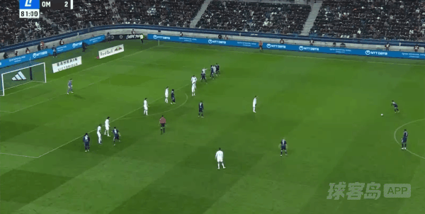 82'伊科内破门! 巴黎FC 1- 2马赛