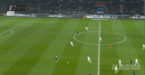 12'登贝莱破门! 巴黎圣日耳曼 1- 0马赛
