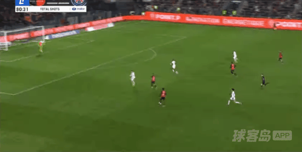 81'恩博洛破门! 雷恩 3- 1巴黎圣日耳曼
