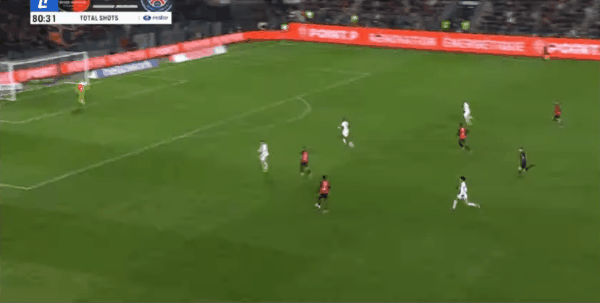 81'恩博洛破门! 雷恩 3- 1巴黎圣日耳曼