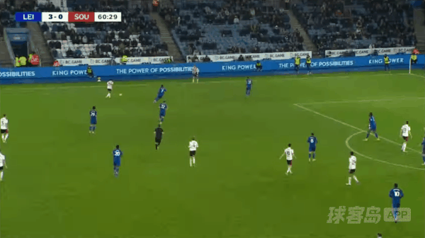 61'斯图尔特破门! 莱斯特城 3- 1南安普敦