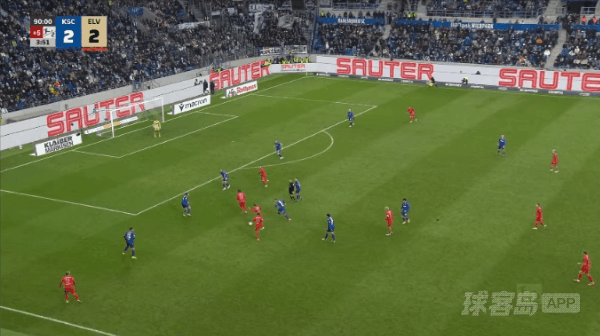 94'凯德尔破门! 卡尔斯鲁厄 2- 3埃弗斯堡