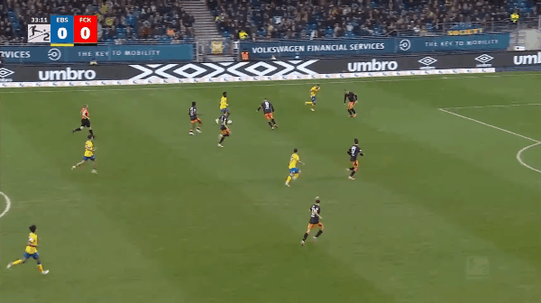 34'马瑞破门! 布伦斯维克 1- 0凯泽斯劳滕