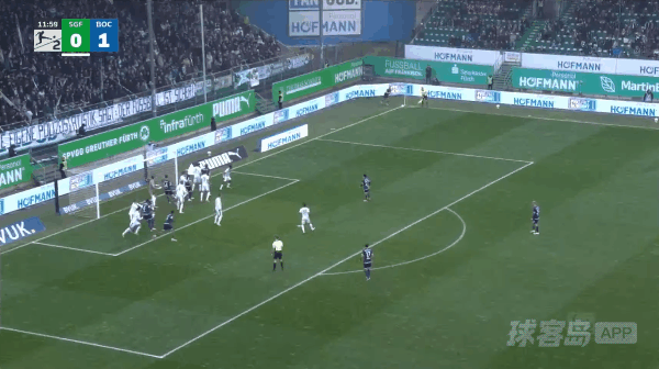 13'西索科破门! 菲尔特 0- 2波鸿